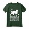 I Might Look Like I'm Listening to You - Khao Manee Gatto Maglietta - Regalo Divertente per Amanti dei Gatti Khao Manee