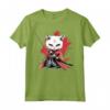 Khao Manee - Gatto Giapponese Samurai Kawaii, Gatto Ninja Maglietta - Design Intricato per Appassionati di Gatti e Ninja