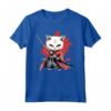 Khao Manee - Gatto Giapponese Samurai Kawaii, Gatto Ninja Maglietta - Design Intricato per Appassionati di Gatti e Ninja
