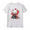 Khao Manee - Gatto Giapponese Samurai Kawaii, Gatto Ninja Maglietta - Design Intricato per Appassionati di Gatti e Ninja