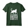 Less People More Khao Manee Cats - Funny Cat Lover T-shirt - Great Gift for Khao Manee Cat Owners