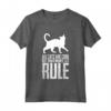 All Cats are Cool but Khao Manee Cat Rule - Funny T-shirt for Cat Lovers - Ideal Gift for Khao Manee Cat Fans