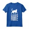 All Cats are Cool but Khao Manee Cat Rule - Funny T-shirt for Cat Lovers - Ideal Gift for Khao Manee Cat Fans