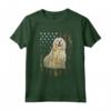 Bandiera USA Camuffamento Komondor Maglietta - Design Divertente per Amanti dei Cani - Ideale per il 4th of July