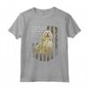 Bandiera USA Camuffamento Komondor Maglietta - Design Divertente per Amanti dei Cani - Ideale per il 4th of July