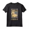 Corridore e Komondor Maglietta - Miles of Smiles - Slogan per amanti dei cani e della corsa