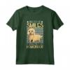 Corridore e Komondor Maglietta - Miles of Smiles - Slogan per amanti dei cani e della corsa