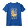 Corridore e Komondor Maglietta - Miles of Smiles - Slogan per amanti dei cani e della corsa