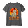 Divertente Komondor Halloween Maglietta - Regalo Unico per Amante dei Cani durante Halloween - Happy Howl-o-ween Design
