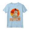 Divertente Komondor Halloween Maglietta - Regalo Unico per Amante dei Cani durante Halloween - Happy Howl-o-ween Design
