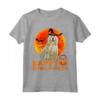 Divertente Komondor Halloween Maglietta - Regalo Unico per Amante dei Cani durante Halloween - Happy Howl-o-ween Design