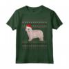 Komondor Natale Maglietta - Design Natalizio con Cane Santa - Regalo Perfetto per Proprietari di Komondor