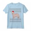 Komondor Natale Maglietta - Design Natalizio con Cane Santa - Regalo Perfetto per Proprietari di Komondor