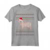 Komondor Natale Maglietta - Design Natalizio con Cane Santa - Regalo Perfetto per Proprietari di Komondor