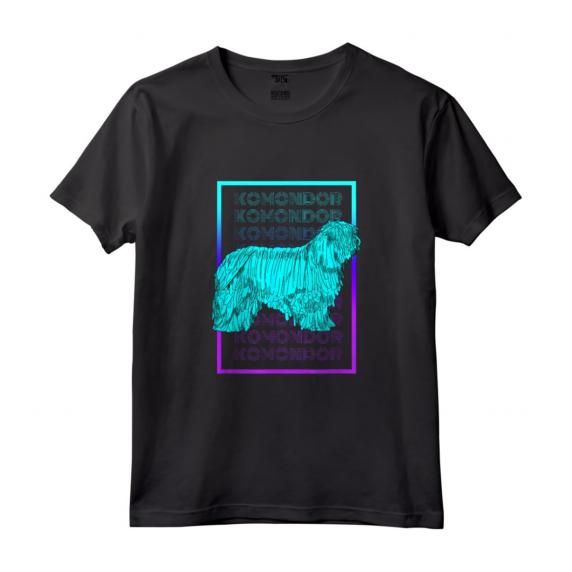 Komondor Komondor - Vintage Retro Graphic Design Maglietta per Amanti retrò Komondor - Ideale per chi pensa a Vintage Komondor Merch