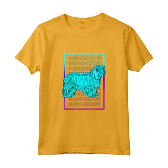 Komondor Komondor - Vintage Retro Graphic Design Maglietta per Amanti retrò Komondor - Ideale per chi pensa a Vintage Komondor Merch