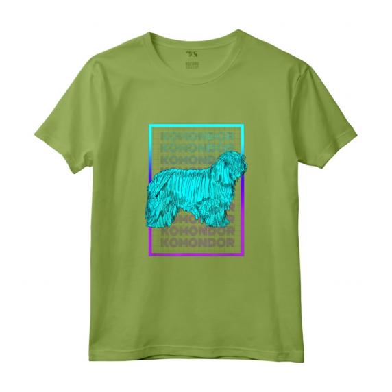Komondor Komondor - Vintage Retro Graphic Design Maglietta per Amanti retrò Komondor - Ideale per chi pensa a Vintage Komondor Merch