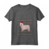 Donna Komondor Natale Maglietta con Collo a V - Design Natalizio Unico per Genitori di Komondor - Regalo Perfetto per Amanti dei Cani