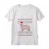 Donna Komondor Natale Maglietta con Collo a V - Design Natalizio Unico per Genitori di Komondor - Regalo Perfetto per Amanti dei Cani