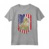 Bandiera Americana 4 Luglio Komondor Maglietta - Divertente Design per Amanti dei Cani - Ideale per Celebrare il 4 Luglio