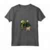 Divertente Komondor Alien Walking UFO Pet Dog Mamma Papà Maglietta - Regalo per Amanti dei Cani e Appassionati di UFO - Ideale per Natale o Compleanni