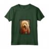 Komondor - Ritratto di cane rinascimentale, divertente, per mamma e papà - Maglietta con Collo a V - Regalo per Natale, Ringraziamento o Compleanno