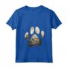 Donna Komondor Mountain Paw Design - Maglietta per Amanti dei Cani con Collo a V - Regalo Ideale per Natale, Ringraziamento o Compleanni