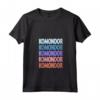 Donna Funny Modern Repeated Text Design Komondor Maglietta con Collo a V - Perfect Fluffy Companion Tee for Dog Lovers
