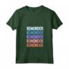 Donna Funny Modern Repeated Text Design Komondor Maglietta con Collo a V - Perfect Fluffy Companion Tee for Dog Lovers