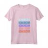 Donna Funny Modern Repeated Text Design Komondor Maglietta con Collo a V - Perfect Fluffy Companion Tee for Dog Lovers