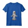 Donna Divertente Yoga Dog Komondor Maglietta con Collo a V - Idea Regalo per Amanti dei Cani - Arte della Meditazione Canina