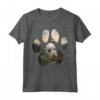 Komondor Mountain Paw Design - Maglietta per Cani per Mamma e Papà - Regalo Ideale per Natale, Ringraziamento o Compleanni