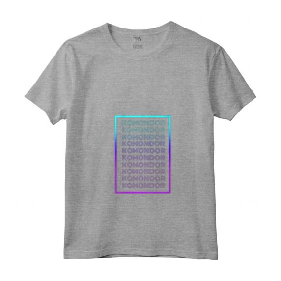 Komondor Dog anni '70 Retro - T-shirt con Collo a V - Design Vaporwave per i Fan - Stile Komondor Vintage