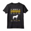 Anatomia dell'Amante dei Cani Komondor - Maglietta per Amanti degli Animali - Ideale per Regali di Natale o Compleanno