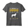 Anatomia dell'Amante dei Cani Komondor - Maglietta per Amanti degli Animali - Ideale per Regali di Natale o Compleanno