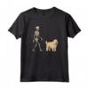 Divertente Komondor Scheletro Cane a Piedi Halloween Maglietta - Regalo Perfetto per Proprietari di Cani - Ideale per Natale o Compleanni