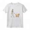 Divertente Komondor Scheletro Cane a Piedi Halloween Maglietta - Regalo Perfetto per Proprietari di Cani - Ideale per Natale o Compleanni
