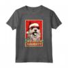 Divertente Komondor Natale Cattivo Vintage Maglietta - Regalo Unico per Amanti dei Cani - Ideale per Cane Mamma o Papà