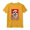Divertente Komondor Natale Cattivo Vintage Maglietta - Regalo Unico per Amanti dei Cani - Ideale per Cane Mamma o Papà