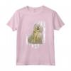 Bandiera Americana Bianco Komondor Maglietta - Design Divertente per Amanti dei Cani - 4 luglio USA