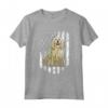 Bandiera Americana Bianco Komondor Maglietta - Design Divertente per Amanti dei Cani - 4 luglio USA