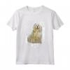 Bandiera Americana Bianco Komondor Maglietta - Design Divertente per Amanti dei Cani - 4 luglio USA