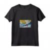 Donna Komondor Maglietta con Collo a V - Cute Komondor Surfing Design - Perfect Komondor Christmas Gift Idea