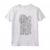 Komondor Dog Line Art Minimalista Mamma Papà Maglietta - Ideale per Regalo a Natale, Ringraziamento o Compleanni