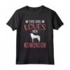 Questa ragazza ama il suo amante dei cani Komondor Maglietta - Regalo per gli amanti dei cani - Ideale per Natale o Compleanno