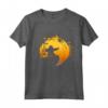 HapTiger Po Tai Chi Sunset Silhouette Maglietta - Official Apparel for Tai Chi Enthusiasts - 19NVKP00008A Included