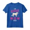 Best Kuvasz Mom Ever - Mamma Kuvasz Maglietta - Ideale per Proprietari di Kuvasz e Amanti degli Animali
