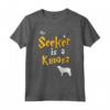 Regali Kuvasz - Kuvasz Maglietta - Camicia My Seeker is Kuvasz per Amanti dei Cani e Appassionati di Magia