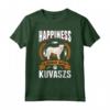 Happiness is being with Kuvaszs Maglietta - Ideale per Proprietari e Amanti di Kuvasz - Acquista Maglietta Kuvasz ungherese
