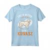 Life is better with a Kuvasz - Maglietta per Proprietari di Kuvasz Ungheresi - Ideale per Amanti dei Cani
